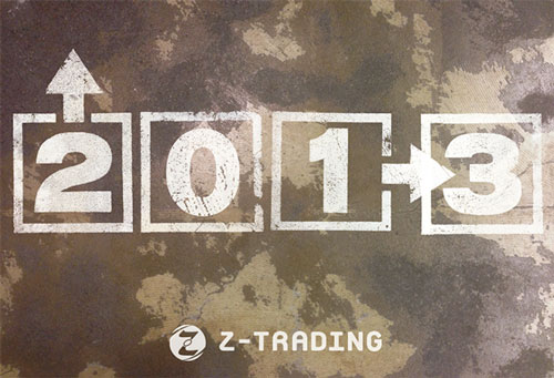 Z-Trading 2013 kalenterin header